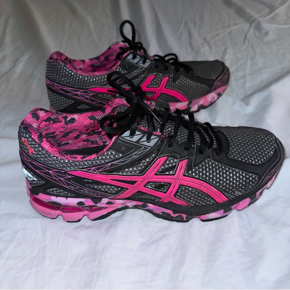ASICS Men's GT-1000 3 PR Running Shoe Size 11.5 used no box original insoles